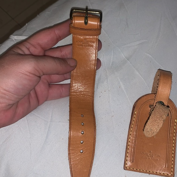 Louis Vuitton luggage tag good condition - Picture 8 of 9